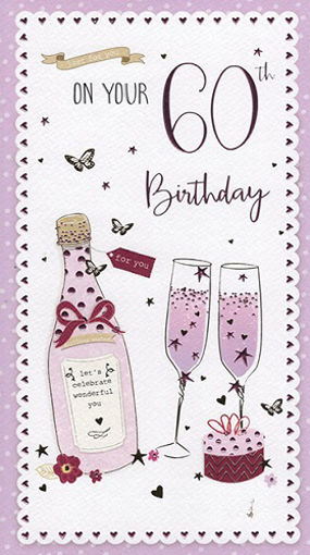 Picture of HAPPY 60TH BIRTHDAY CARD